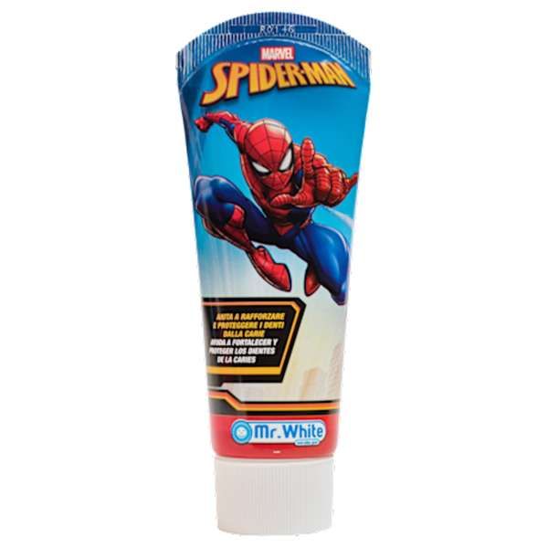 Mr White Spiderman Dentifricio per Bambini - 75ml