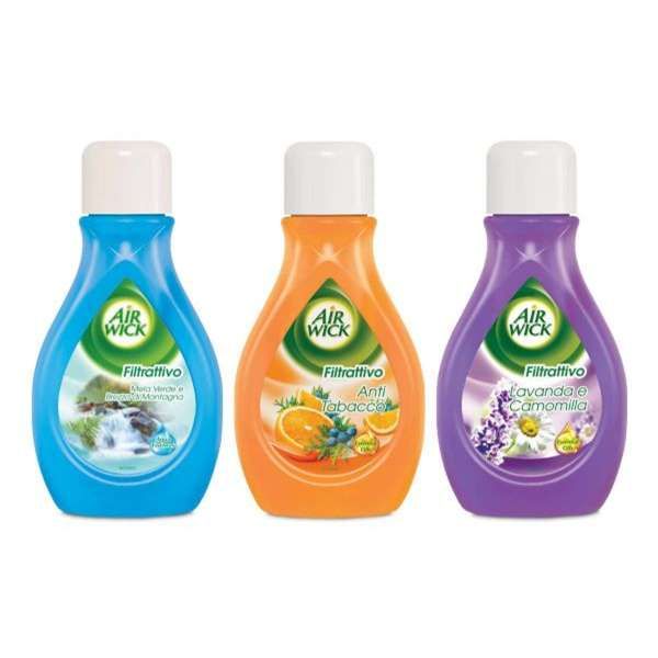 Air Wick Deodorante Ambienti FiltroAttivo 375ml - Fragranze Miste