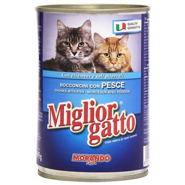 Migliorgatto Bocconcini 405gr - Pesce