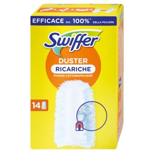 Swiffer Duster Piumini Cattura Polvere - 14pz