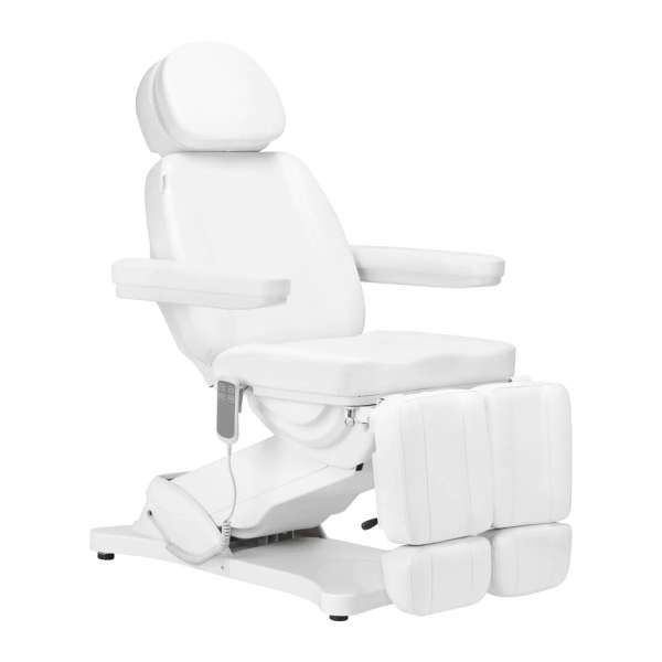 Sillon Poltrona Lettino Elettrica Classic 2 Motori - Bianco