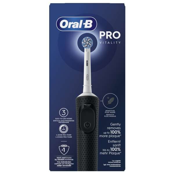 Oral-B Spazzolino Elettrico Vitality Pro Black
