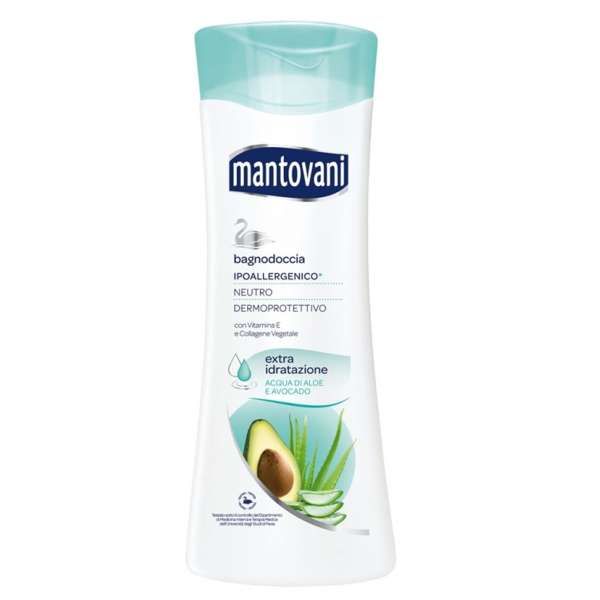 Mantovani Bagnoschiuma Neutro Aloe e Avocado - 400ml