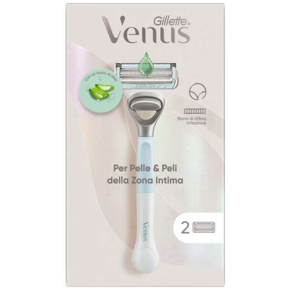 Gillette Venus Intimate Rasoio per Pelle e Zona Intima