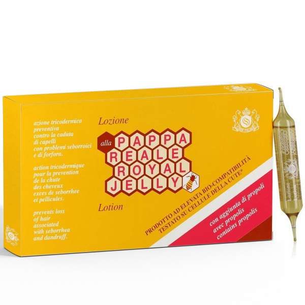 Lozione Fiale Anticaduta Pappa Reale - 12x10ml