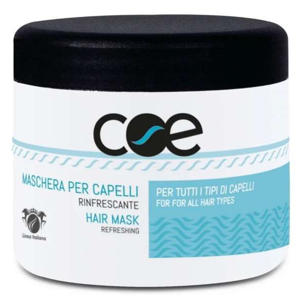 Coe Maschera Rinfrescante per Tutti i Capelli - 500ml