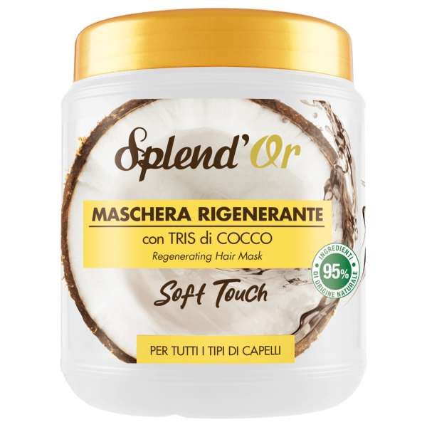 Splendor Maschera Rigenerante Soft Touch 1000ml - Cocco