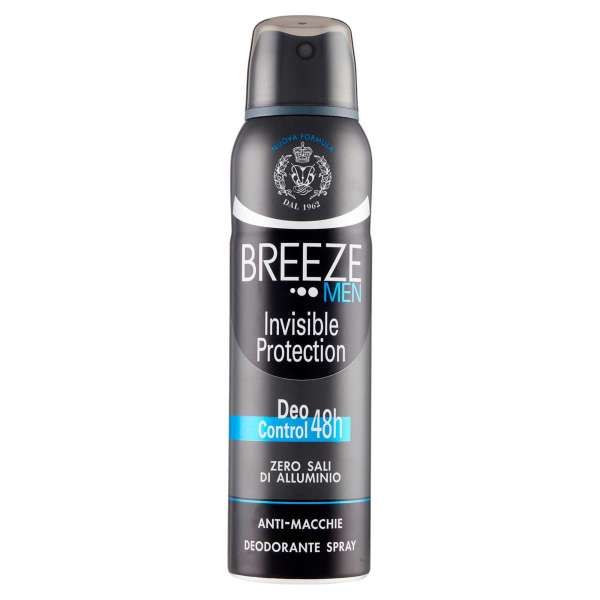 BREEZE Breeze Deodorante Spray 150ml - Invisible Protection - MegaPrezzo