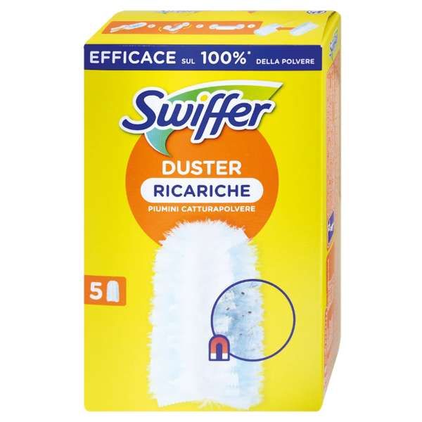 Swiffer Duster Piumini Cattura Polvere - 5pz