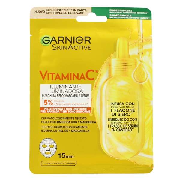 Garnier SkinActive Maschera Viso Vitamina C - Illuminante