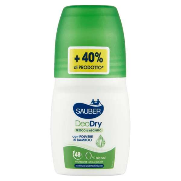 Sauber Deodorante Roll-On Deo Dry - 70ml