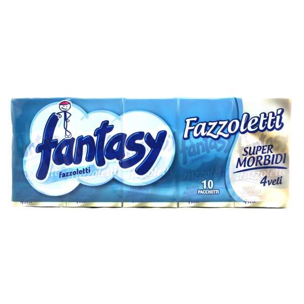 Fantasy Fazzoletti Super Morbidi 4 Veli - 10pz