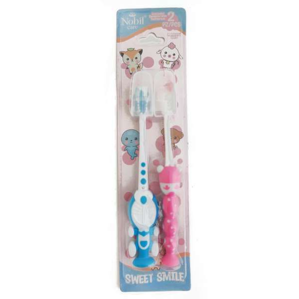 NOBIL CARE Nobil Care Spazzolino Kids Sweet Smile K1K2 - 2pz - MegaPrezzo