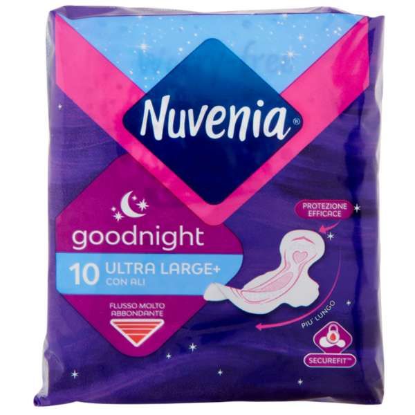 Nuvenia Assorbenti Goodnight Ultra Large Ali - 10pz