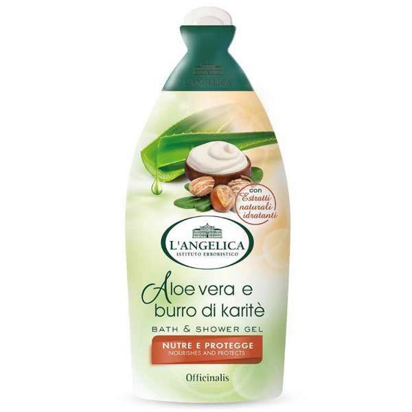 L'Angelica Bagnoschiuma 450ml - Aloe e Karitè