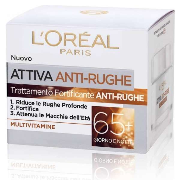 Loreal Paris Attiva Anti-Rughe 65+ - 50ml