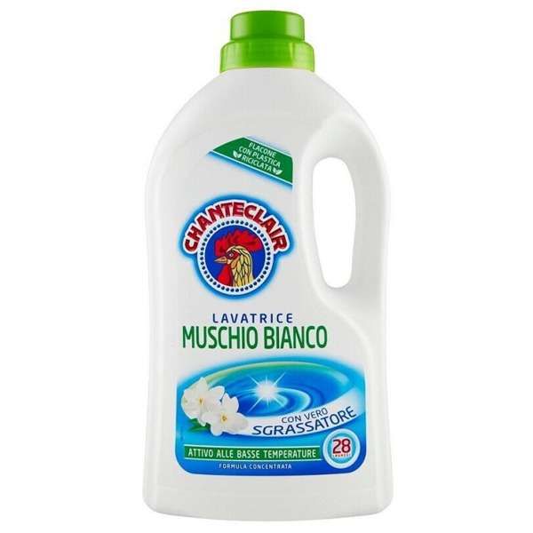 Chanteclair Detersivo Liquido Lavatrice 1260ml - Muschio Bianco