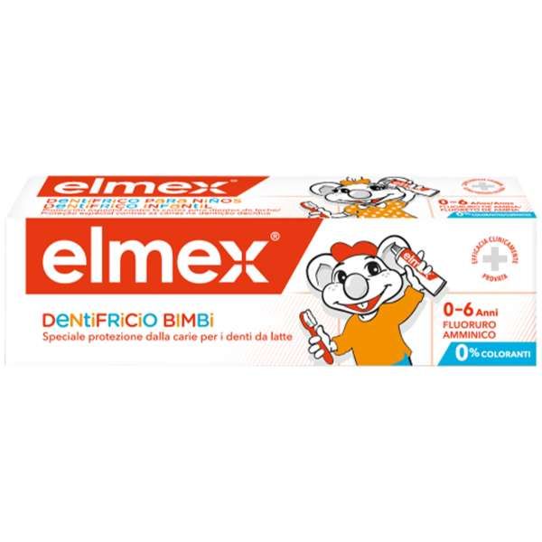Elmex Dentifricio Dentifricio Bimbi 6 Anni - 50ml