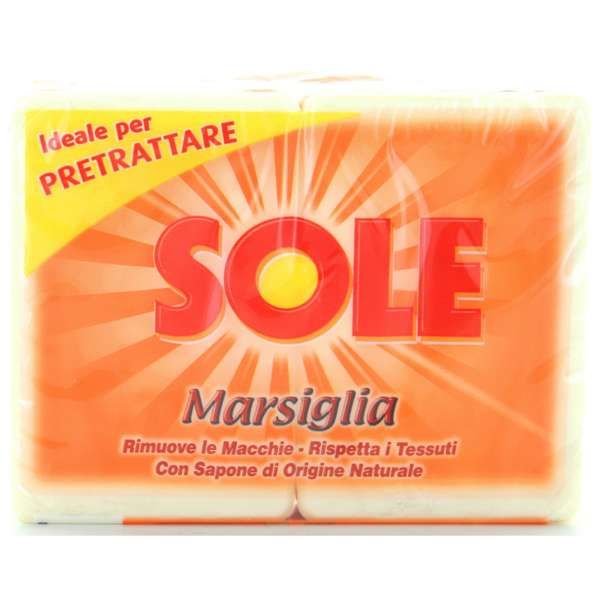 Sole Sapone per Bucato Marsiglia - 2x250gr
