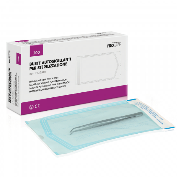 Buste Autosigillanti per Sterilizzazione 135x260mm - 200pz