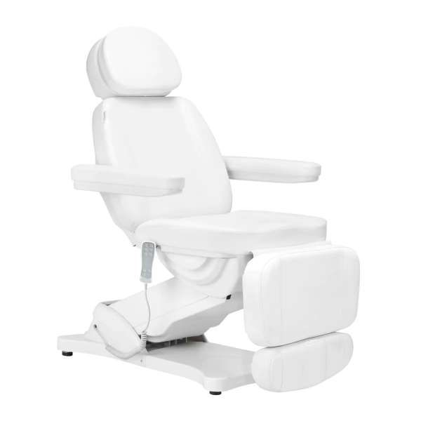 Sillon Poltrona Lettino Elettrica Riscaldata V2 Classic 3 Motori - Bianco