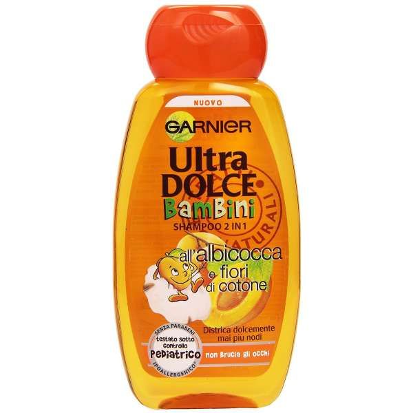 Garnier Ultra Dolce Shampoo Bambini 2in1 Albicocca - 250ml