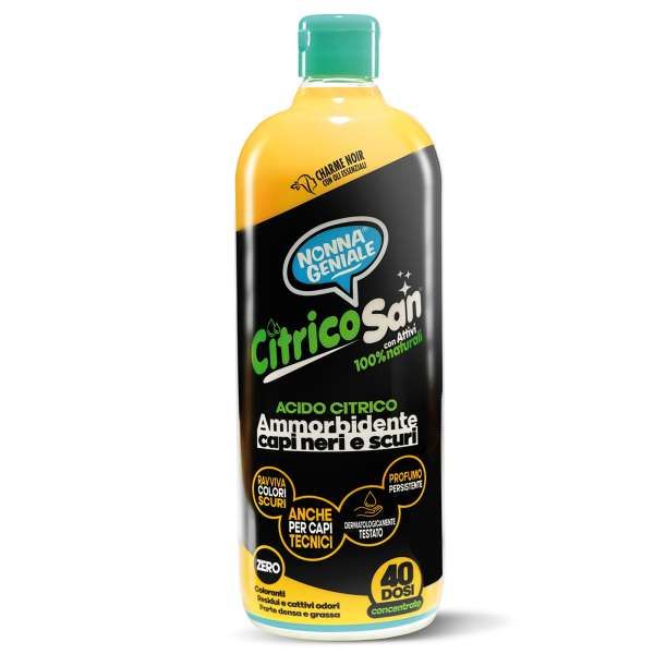 Nonna Geniale Acido Citrico Ammorbidente Capi Scuri - 960gr