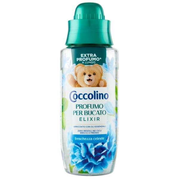 Coccolino Profumo per Bucato Elixir 342ml - Freschezza Celeste