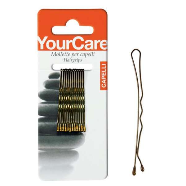 YourCare Mollette Ondulate Capelli 2 Castano - 12pz