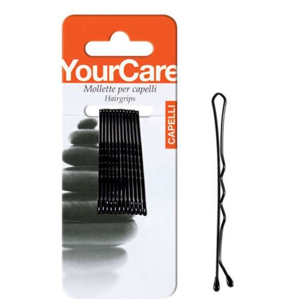 YourCare Mollette Ondulate Capelli 2 Nero - 12pz