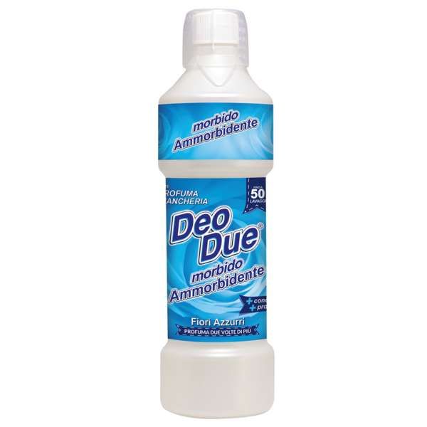 Deo Due Ammorbidente 1000ml - Fiori Azzurri