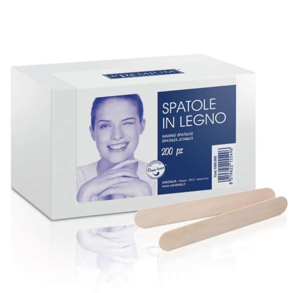Spatole Stendicera in Legno da 15cm - 200pz