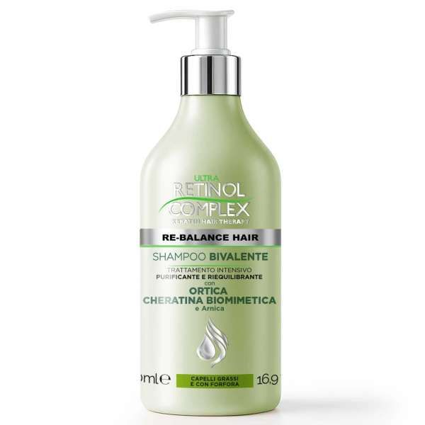 RETINOL COMPLEX Trico Retinol Complex Shampoo Purificante Antiforfora - 500ml - MegaPrezzo