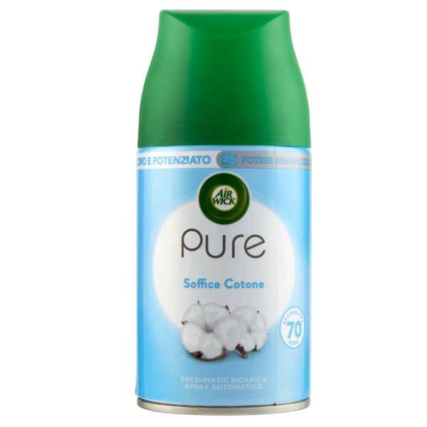 Air Wick Freshmatic Ricarica Profumatore 250ml - Soffice Cotone