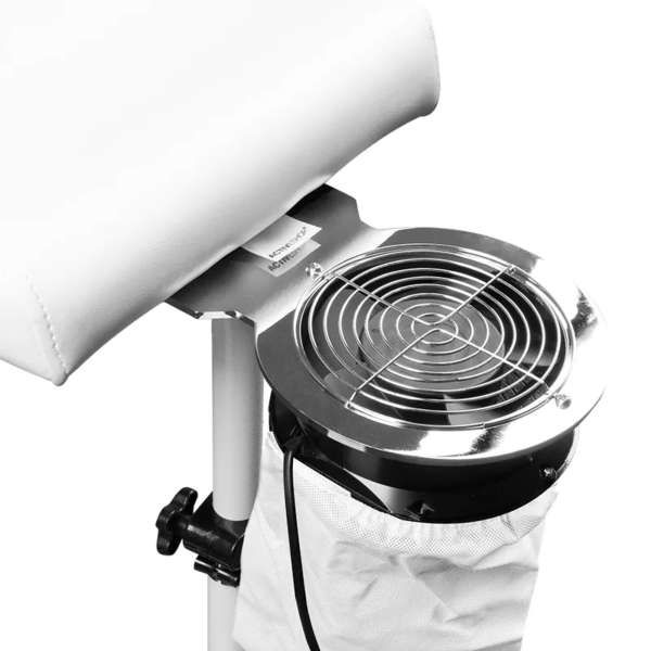 Azzurro Aspiratore Pedicure F18A per Poltrona - Cromo