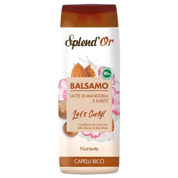 Splendor Balsamo Let's Curly 300ml - Karite e Mandorla