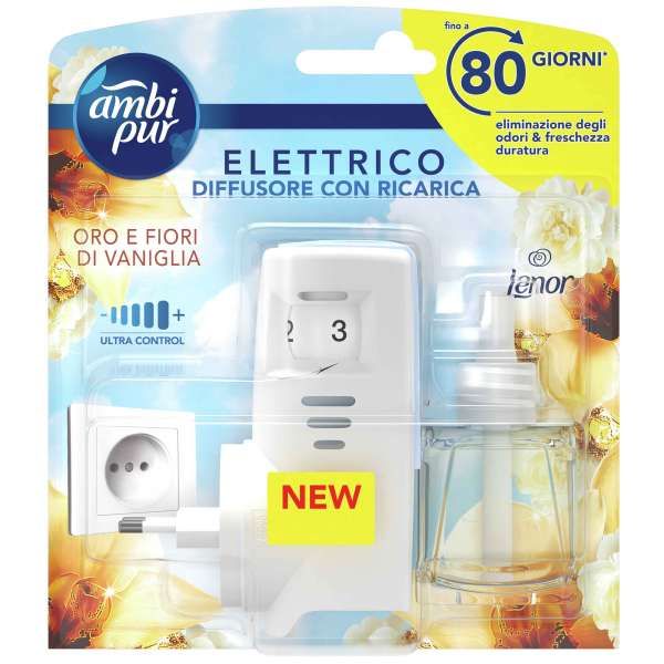 Ambi Pur Diffusore Elettrico con Ricarica - Vaniglia