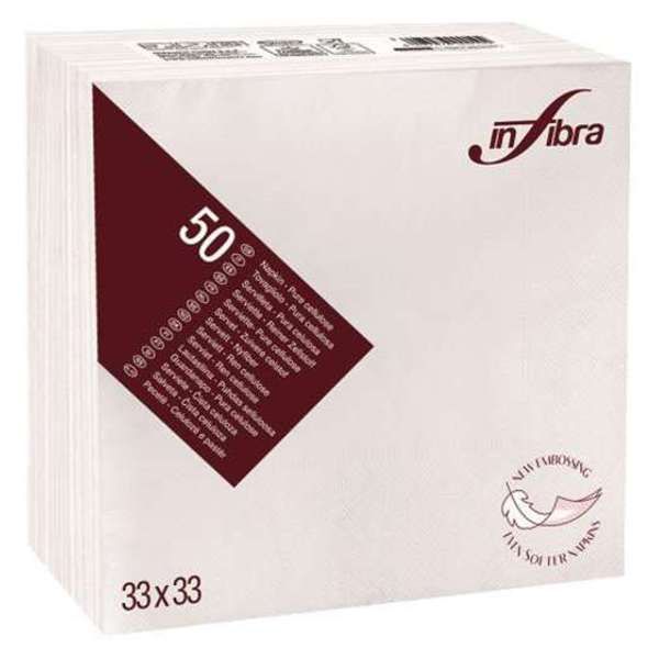 Celtex InFibra Tovaglioli Pura Cellulosa 33x33 - 50pz