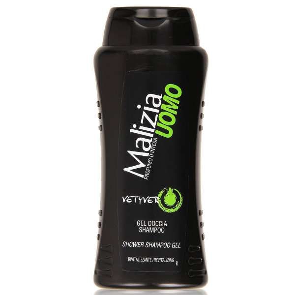 Malizia Uomo Gel Doccia Shampoo Vetyver - 250ml