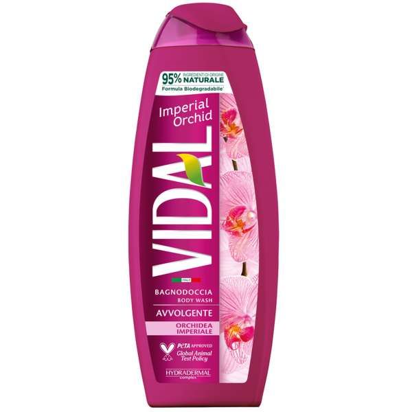 Vidal Bagnodoccia Avvolgente con Orchidea Imperiale - 500ml