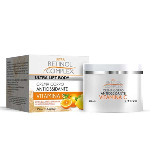 RETINOL COMPLEX Ultra Retinol Complex Crema Corpo Antiossidante - 250ml - MegaPrezzo