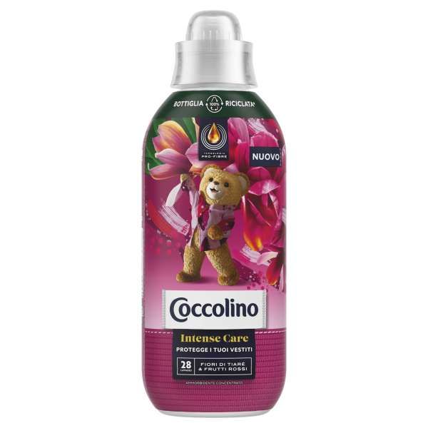 Coccolino Ammorbidente Concentrato 645ml - Tiarè e Frutti Rossi