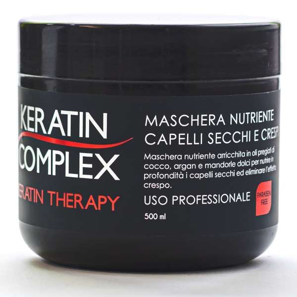 Keratin Complex Maschera Capelli Secchi e Crespi - 500ml
