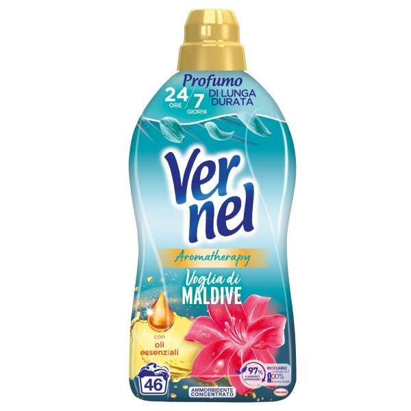 Vernel Ammorbidente Concentrato 46 Lavaggi - Voglia di Maldive