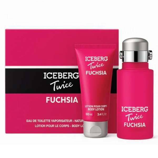 Iceberg Twice Fuchsia Cofanetto con EDT e Shower Gel