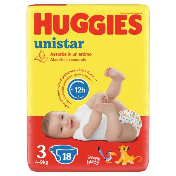Huggies Unistar Pannolini 4/9 kg - 3