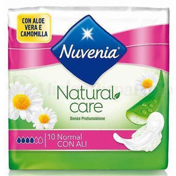 Nuvenia Assorbenti Natural Care con Ali- 10pz