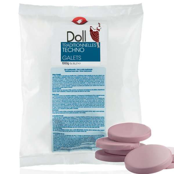 Doll Cera a Caldo in Dischetti Premium 1000gr - Mauve Jasmine