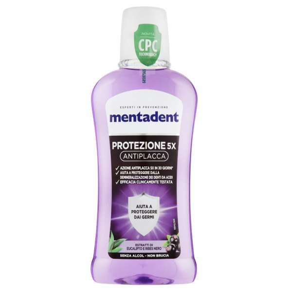 MENTADENT Mentadent Collutorio 400ml - Protezione Antiplacca - MegaPrezzo