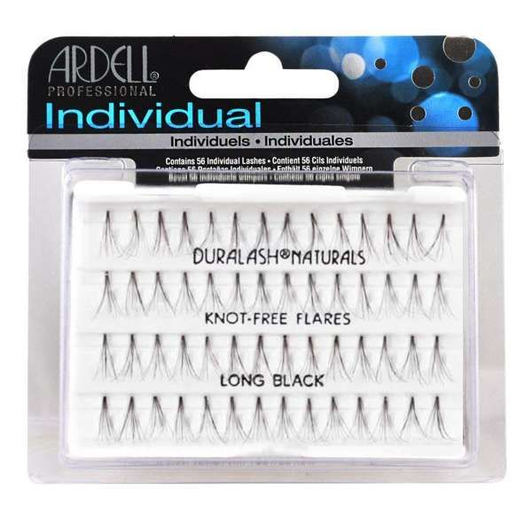 Ardell Ciglia Finte Individual Naturals Knot Free - Long Black